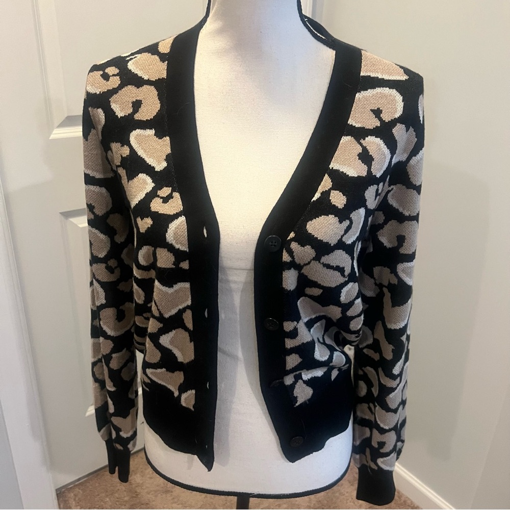 Leopard Cardigan _ Splendid NWOT size XS - Picture 3 of 12